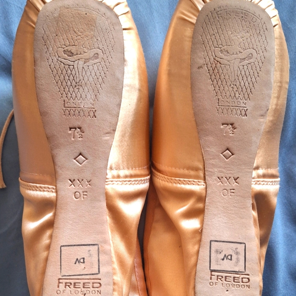 Freed of London Pink Ballet Pointe Shoes